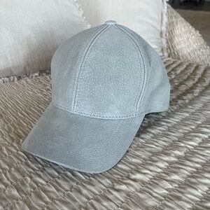 Suede-Style Greige Baseball Cap